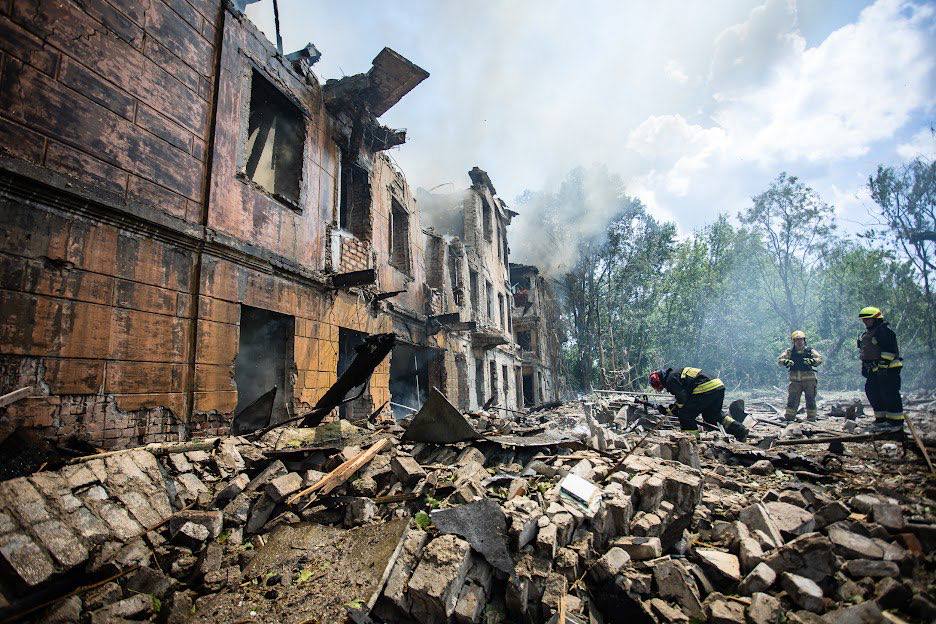 The prosecutors office is investigating the shelling of Nikopol 