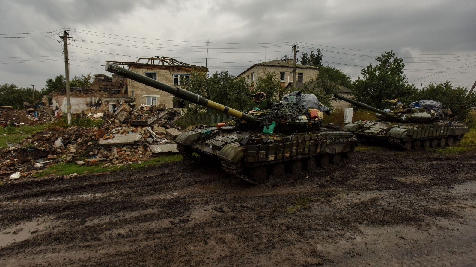 The Russians shelled a strategic object. Puppet theater in ruins