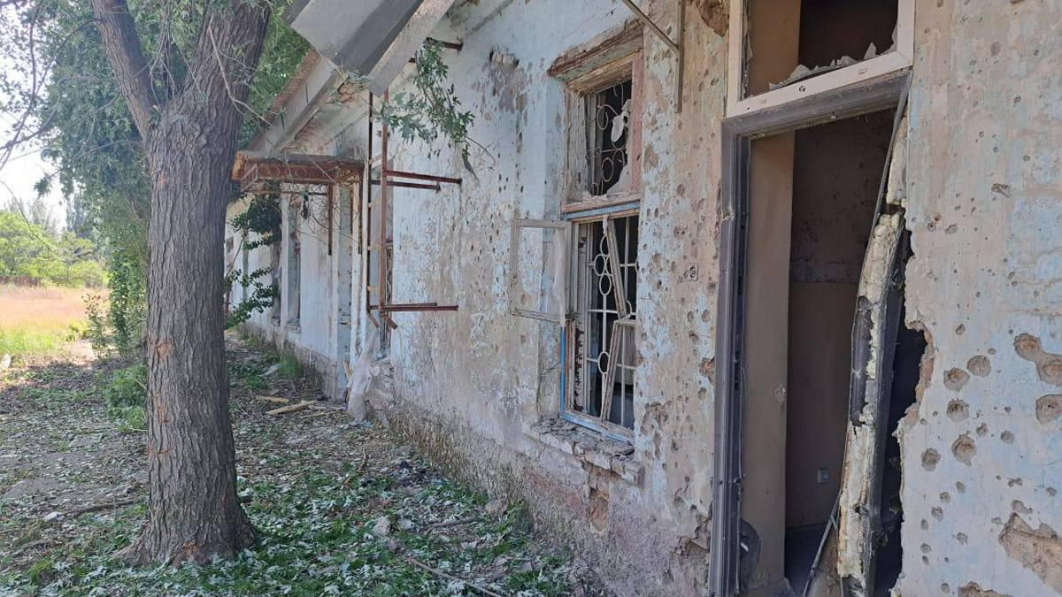 During the past day, the surrounding areas of Nikopol 