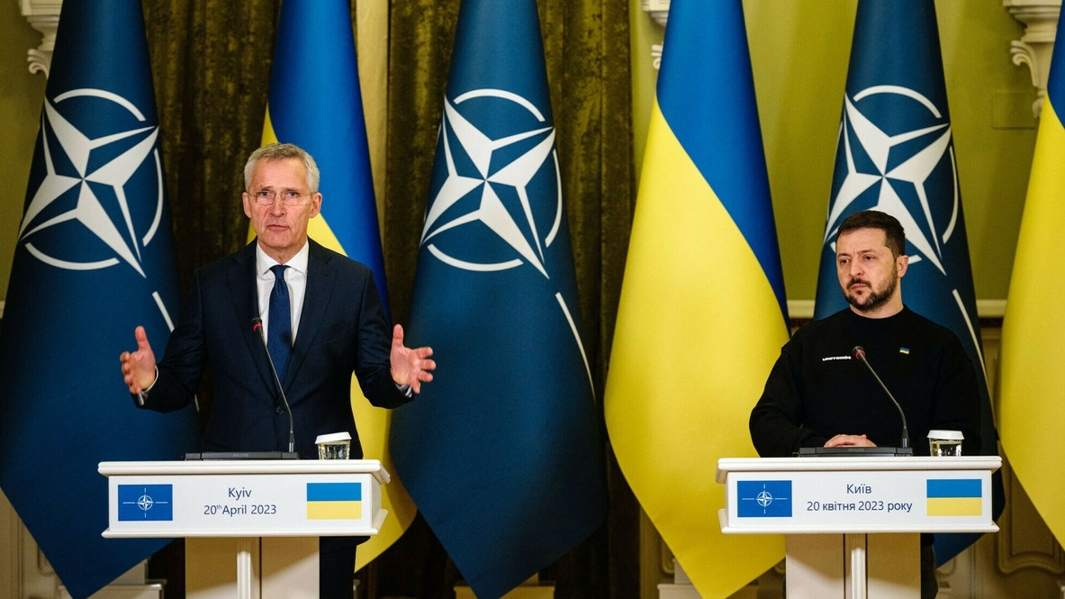 Ukraine in NATO. Stoltenberg announced that Ukraine  membership would be accelerated. Three actions required