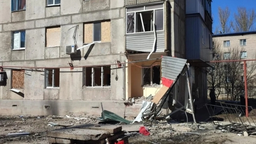 There are no more schools left in Apostolovo due to enemy shelling