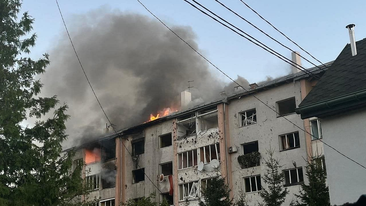 Attack on Lviv. More than 100 apartments were damaged