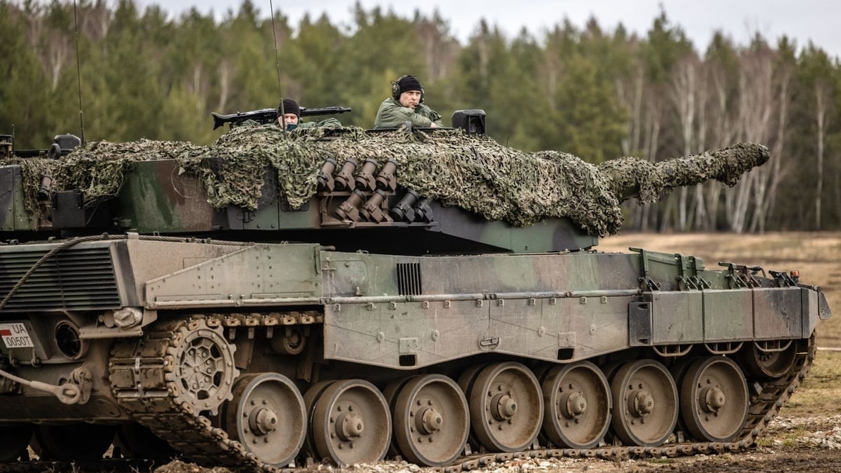 Ukraine got Leopard tanks. Instead of the declared several hundred - much less