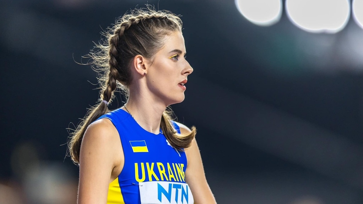 Ukraines Yaroslava Maguchih won the world title in the high jump for the first time