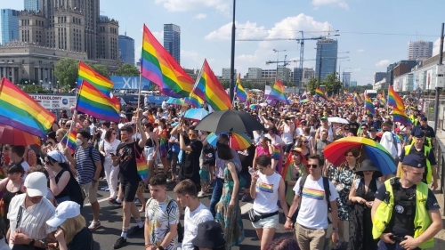 Варшава. Цього року Парад Рівності приєднався до українського KyivPride