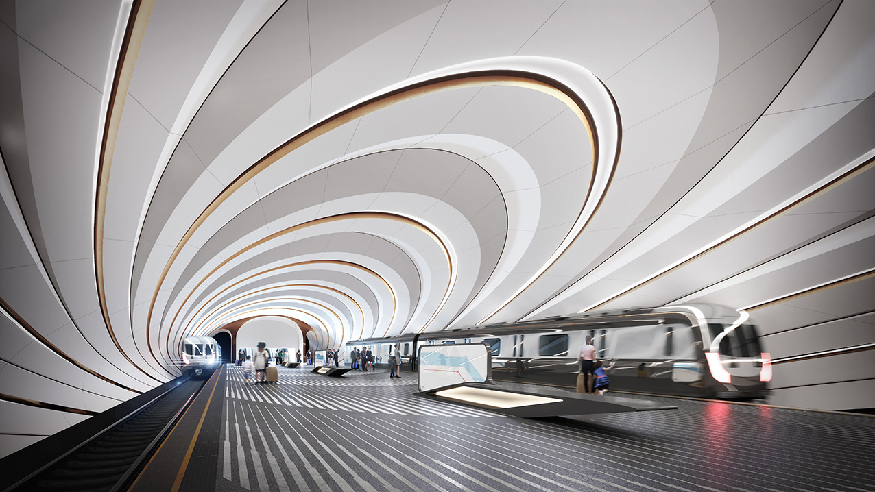 Як виглядатимуть майбутні станції метро у Дніпрі?