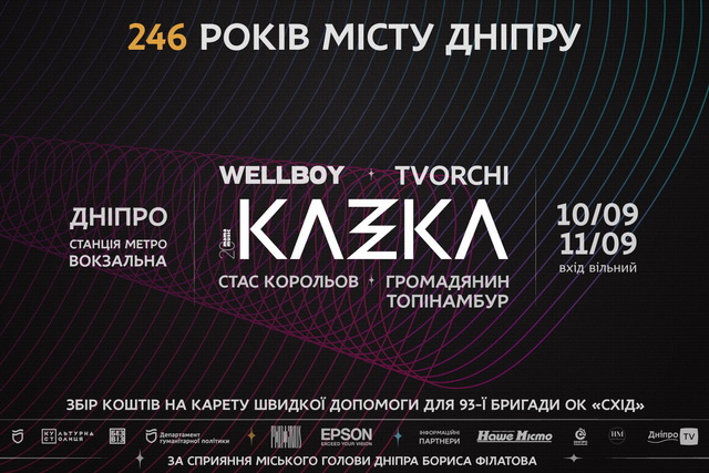 Святкові концерти на День міста Дніпро будуть у метро