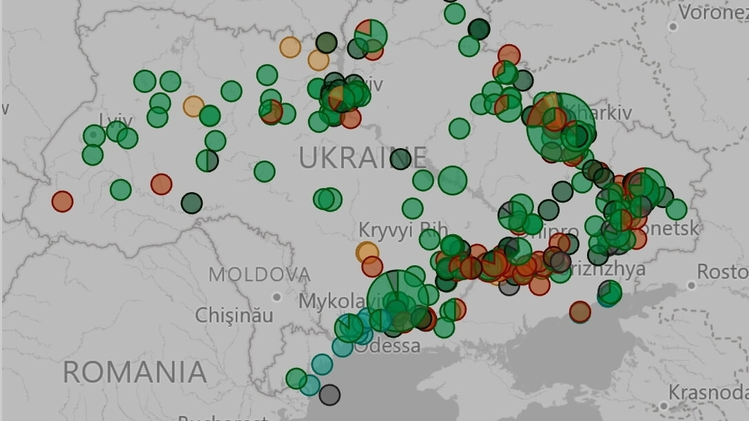 В Україні створили інтерактивну мапу екологічних злочинів росії