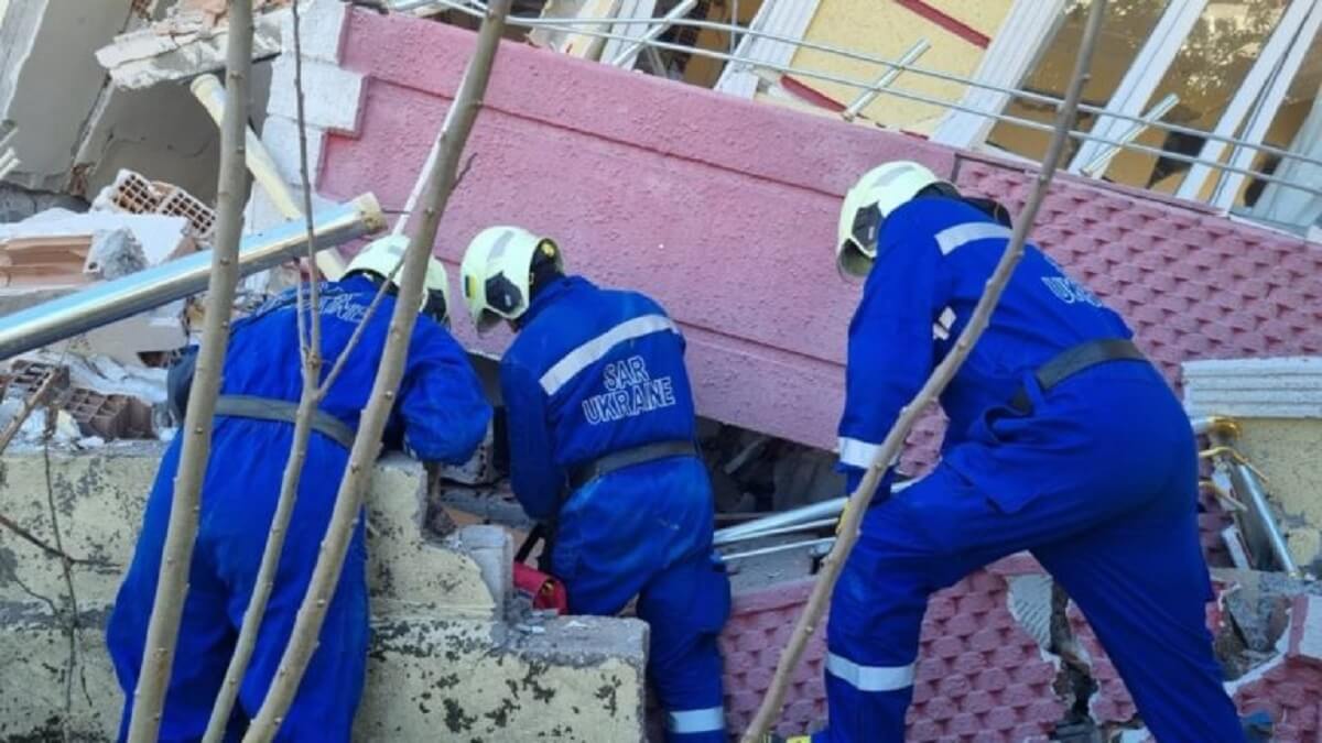 У Турецькій провінції Хатай працюють українські рятувальники
