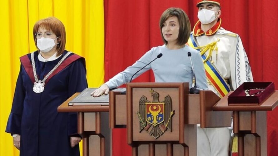 Майя Санду розповіла подробиці про спробу перевороту у Молдові