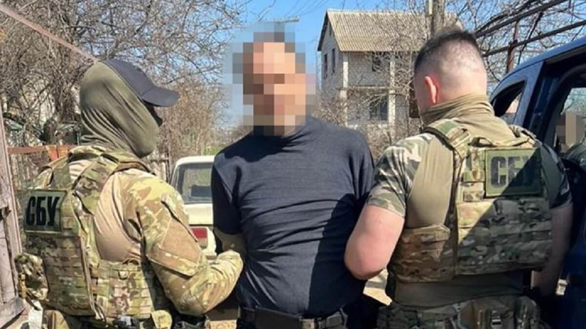 СБУ затримала корегувальника в Одеській області