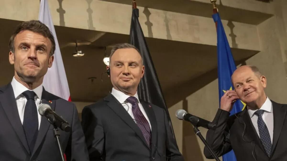 Лідери Німеччини, Франції та Польщі зустрінуться у Парижі