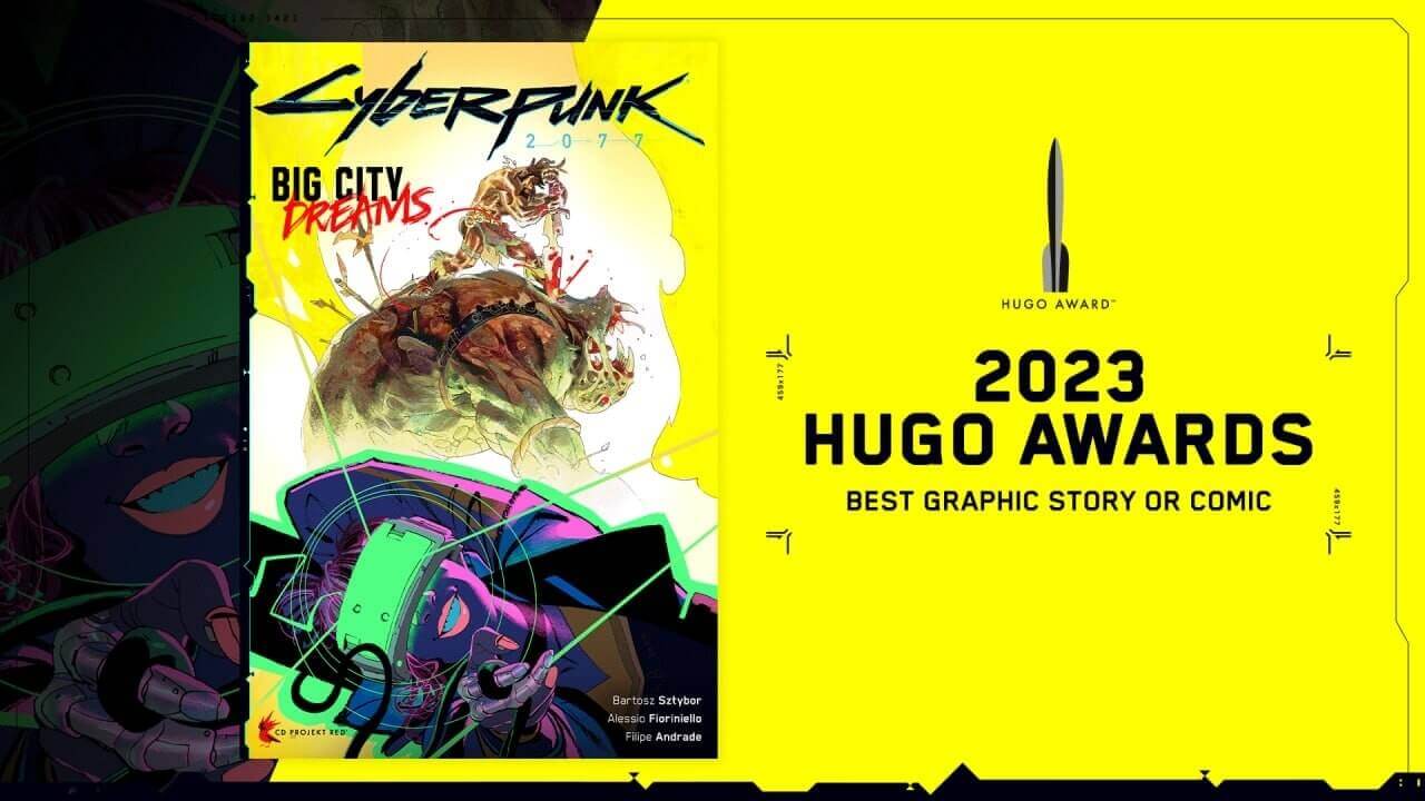 Cyberpunk 2077: Мрії великого міста отримує номінацію на премію Хьюго у категорії Найкраща графічна розповідь чи комікс