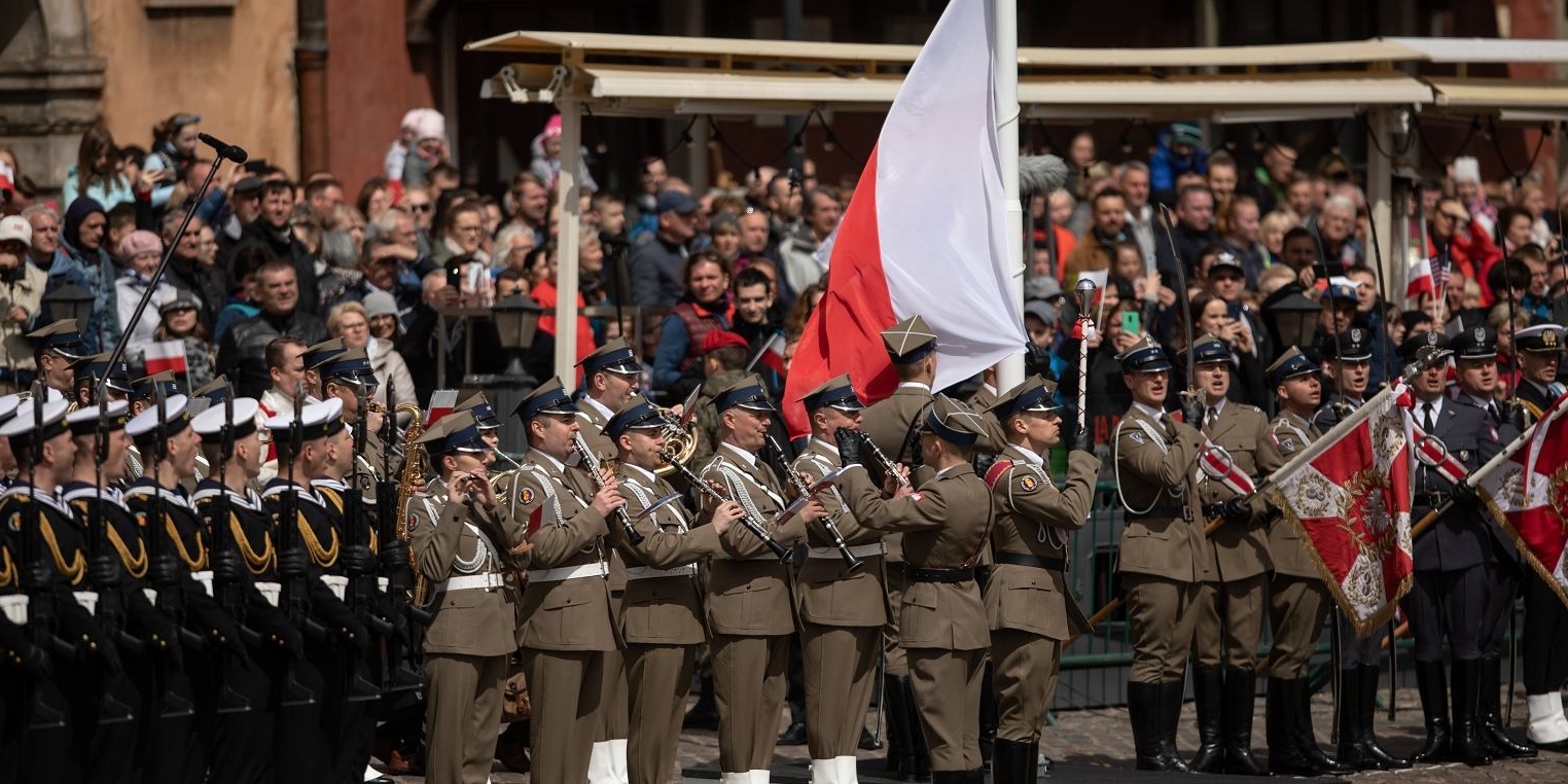 Польща. Святкування Дня Конституції 3 травня. Державні урочистості у Варшаві