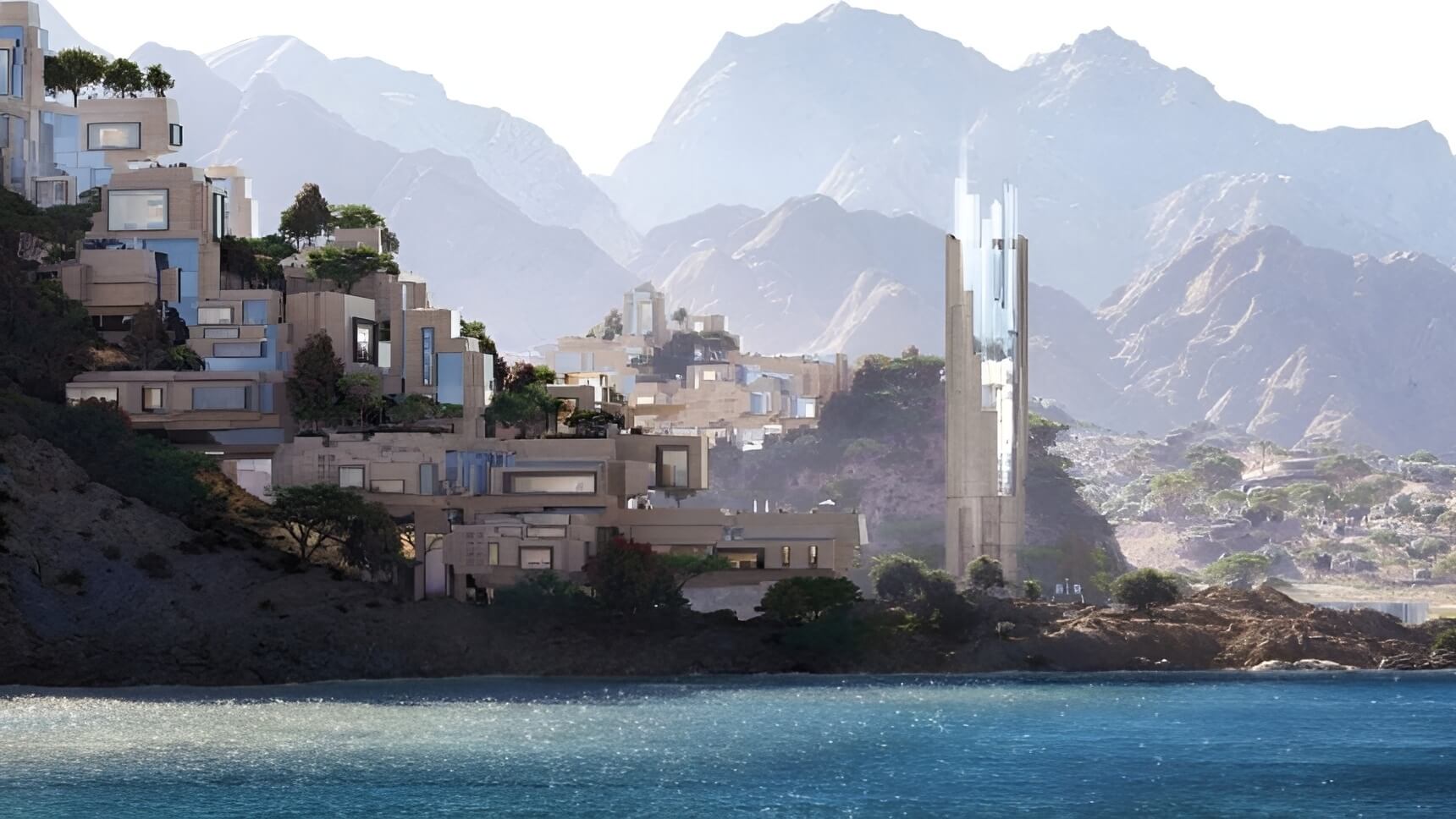 NEOM представляє нове розкішне місто Norlana на узбережжі Акаби
