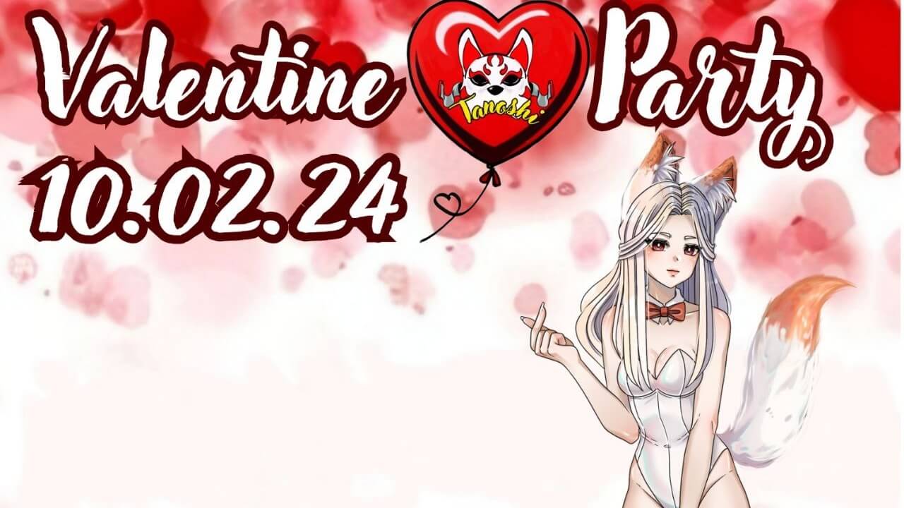 У Дніпрі проведуть Tanoshi Valentines Day Party для дорослих 16+