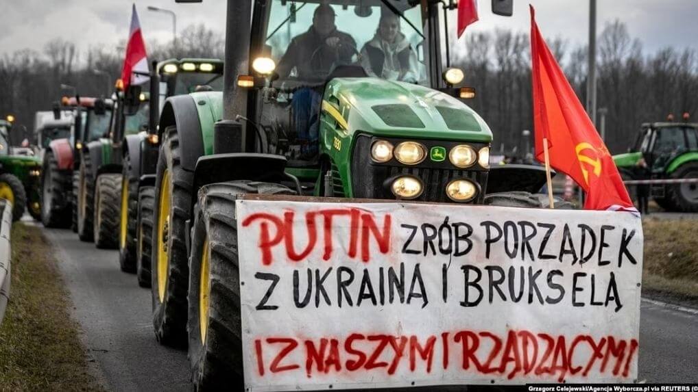 Польські фермери дають задню: Московія втрачає контроль над протестом