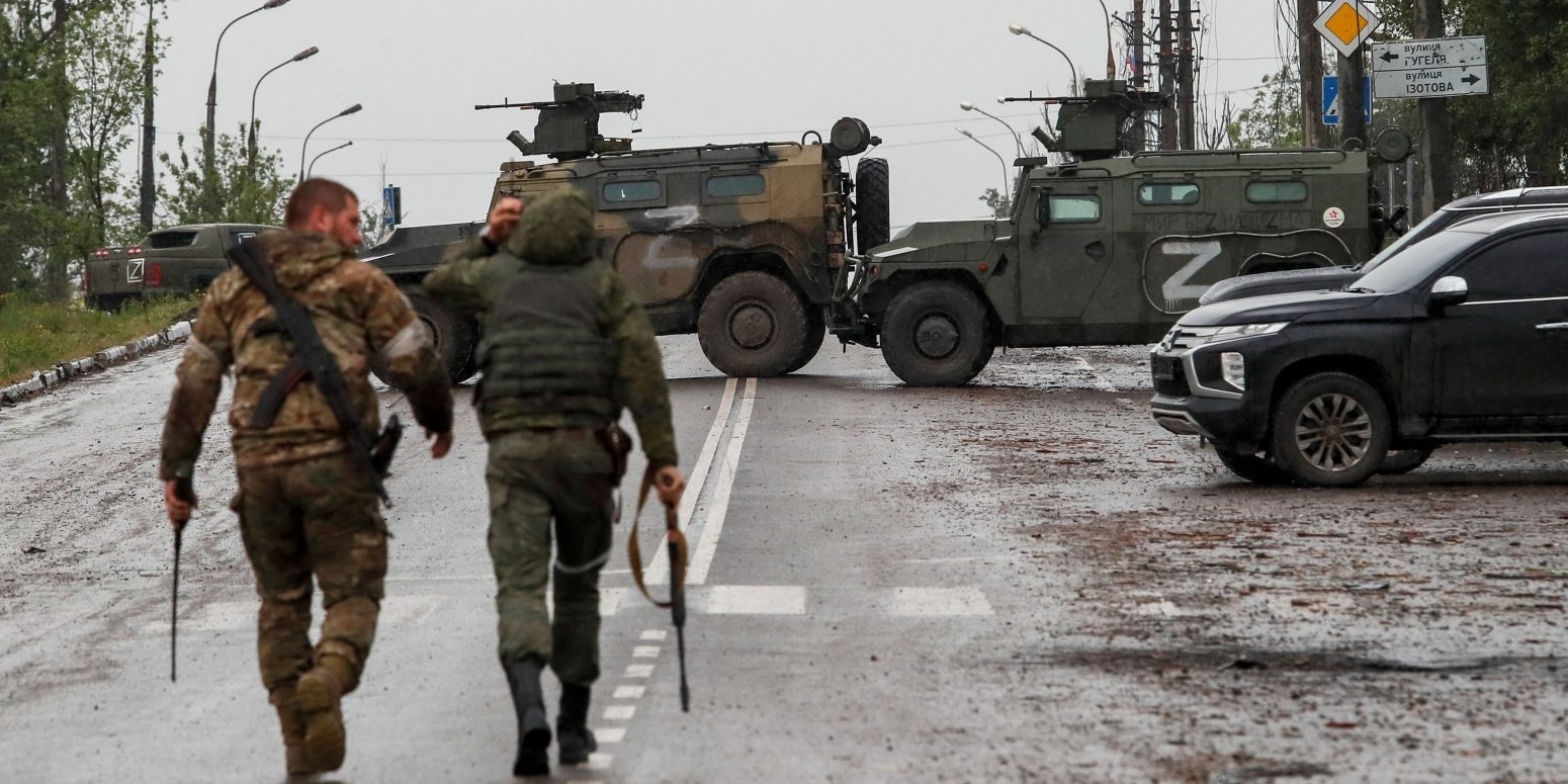 Росіяни знову готуються до переходу через Донець. Вони збирають техніку