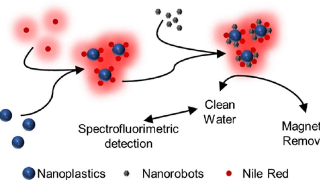 Чеські вчені розробили нанороботів для очищення води від мікропластику