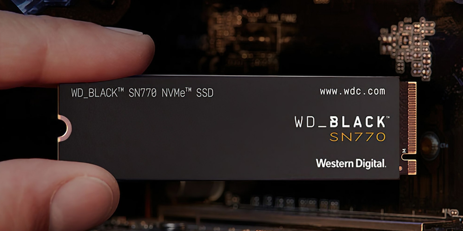 WD BLACK SN770 NVME 1TB - один з найцікавіших жорстких дисків для гравців