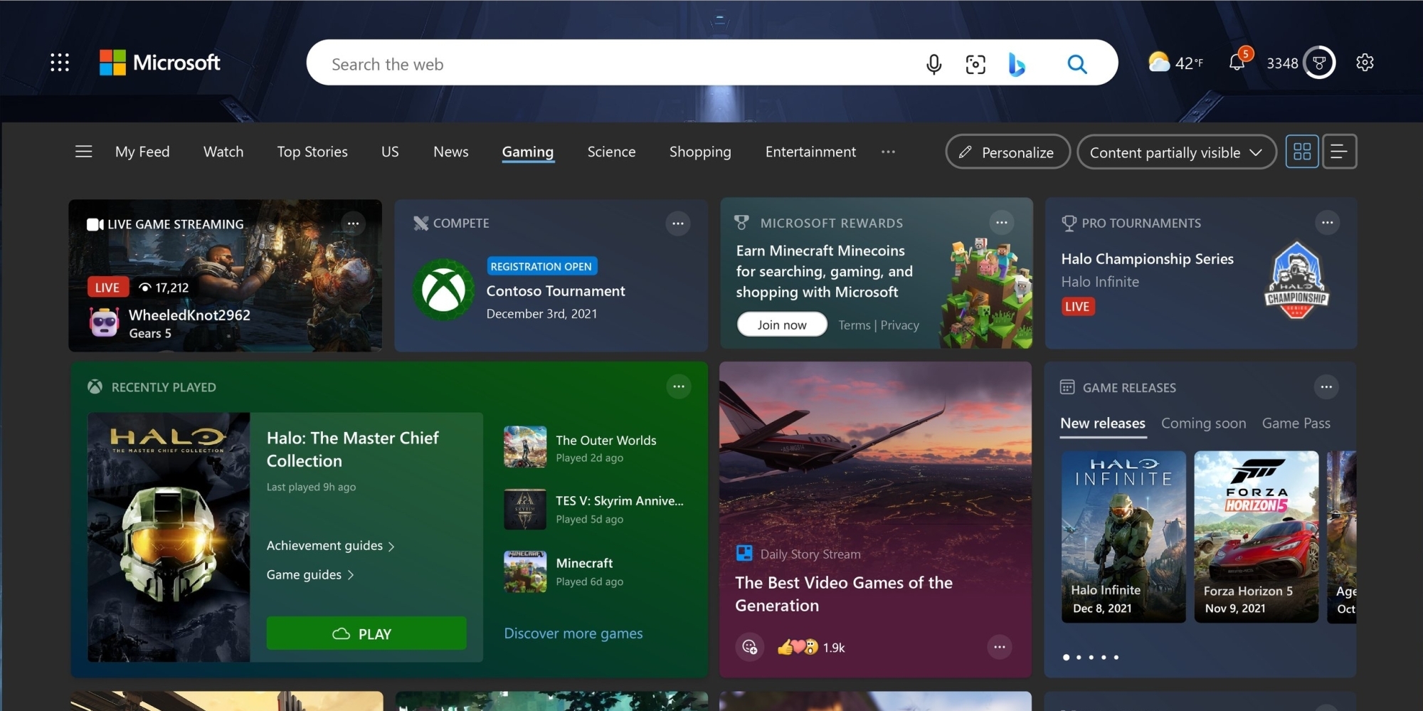 Windows 11 і Microsoft Edge з додатковими функціями для геймерів