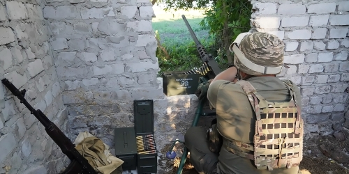 Українські війська ліквідували групу десантників. Вони вилучили зброю та військову техніку